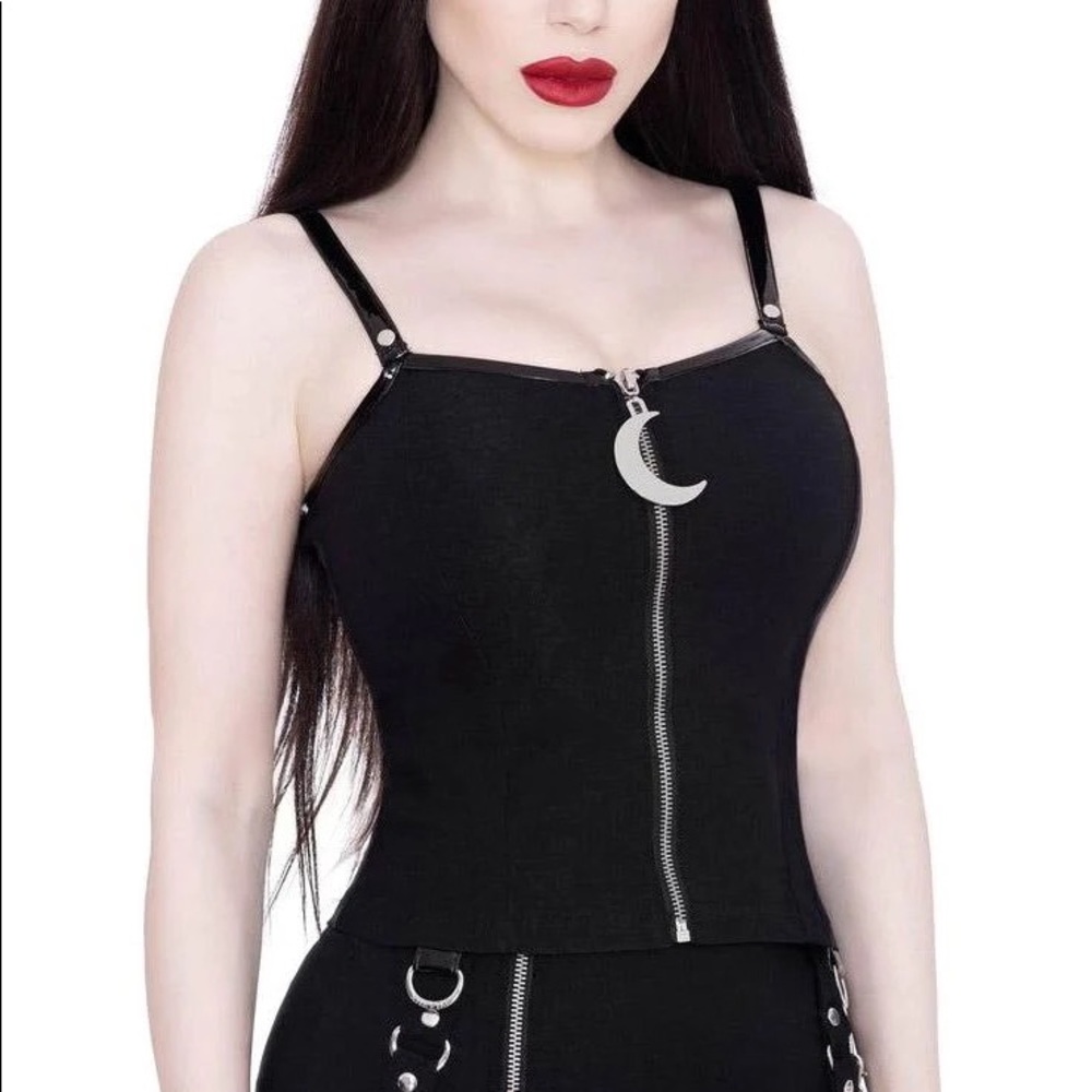 Killstar Darklands Zip Top